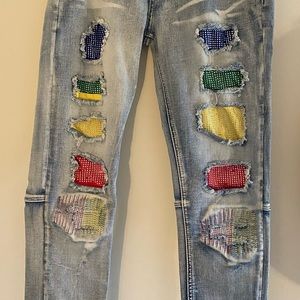 Hand made jeans